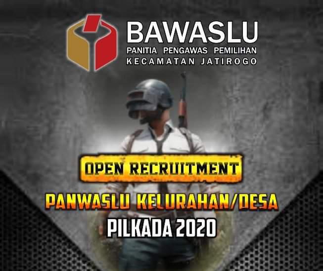 Open Recruitment Panwaslu Kelurahan/Desa Pilkada 2020